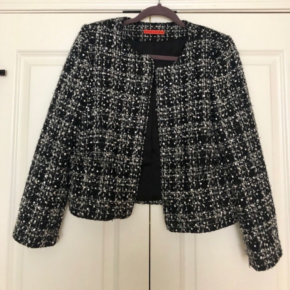 Alice + Olivia Tweed Jacket - Picture 2 of 8